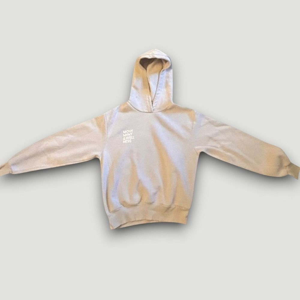 Gina Tricot Hoodie Pullover Womens XS Beige  Movement & Wellness Casual Cozy